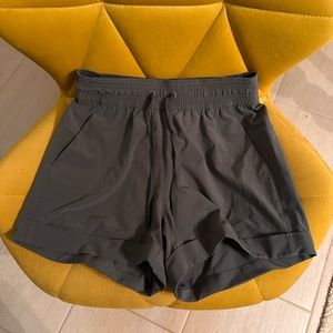 Lululemon spring break away shorts. Size 2 olive color.